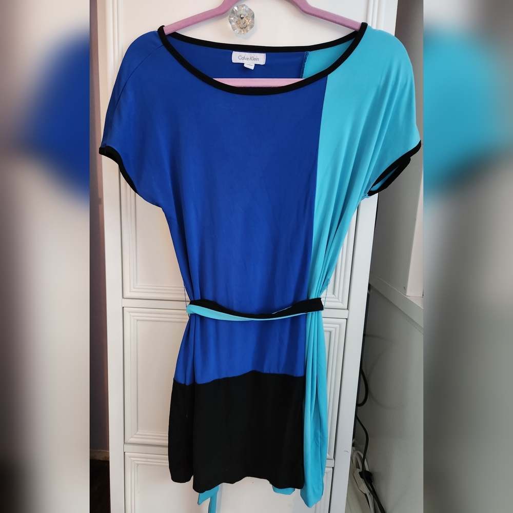 Calvin Klein Colorblock Dress Size S